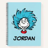 Dingetje één Dingetje twee - Op maat gemaakt ding Notitieboek (Voorkant)