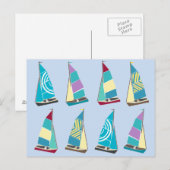 dinghies briefkaart (Voorkant / Achterkant)