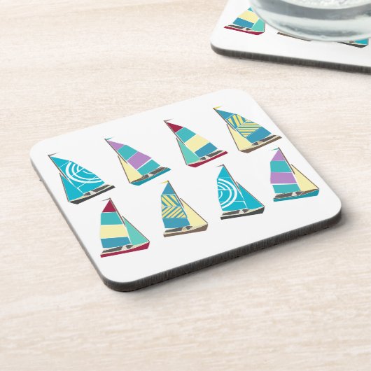  dinghies onderzetter (Linkerzijde)