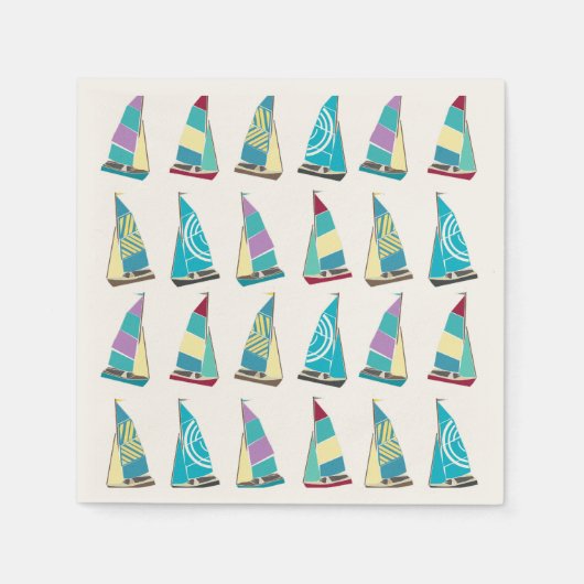  dinghies servetten (Voorkant)