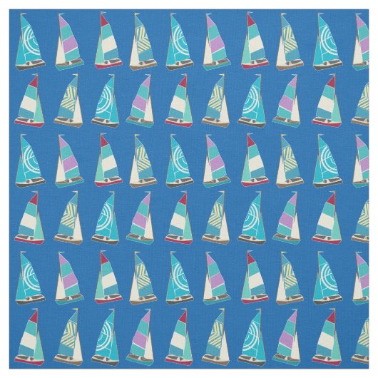  dinghies stof (Swatch)