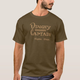 Dinghy Captain Personalized T-shirt