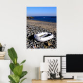 Dinghy op Guernsey Poster (Thuiskantoor)