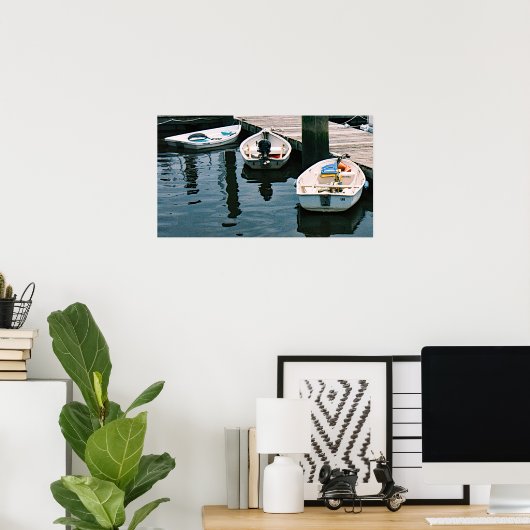 Dinghy Row Poster (Thuiskantoor)