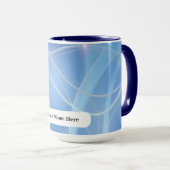 Dingin Icy Pearl Vapor Lines Mok (Voorkant rechts)