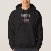 Dingingen voor de vrouw van een predikant hoodie (Voorkant)