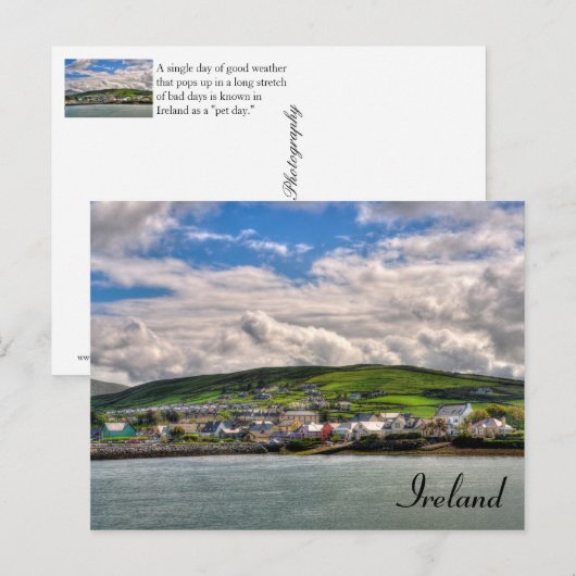 Dingle, Briefkaart Ierland (Voorkant / Achterkant)