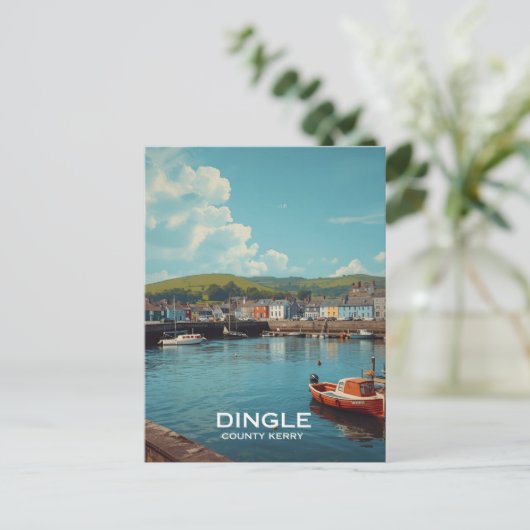 Dingle Ierland Briefkaart (Staand voorkant)