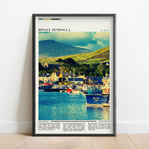 Dingle Ierland Muurkunst _ Dingle Schiereiland Rei Poster