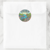 Dingle Ierland Ronde Sticker (Tas)