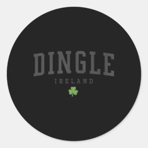 Dingle Ireland C Grey Ronde Sticker