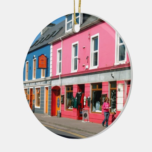 Dingle Ireland Keramisch Ornament (Links)