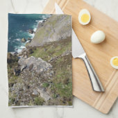 Dingle Ireland Kitchen Towel Irish Ocean Uitzicht Theedoek (Quarter Fold)
