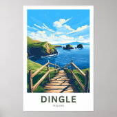 Dingle Ireland Reisprint Poster (Voorkant)