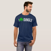 Dingle Ireland Shamrock Heart T-shirt (Voorkant volledig)