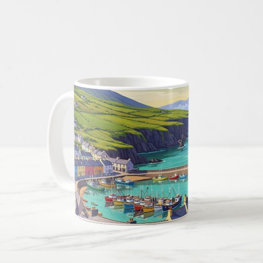 Dingle Ireland Travel Koffiemok (Voorkant links)