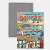 Dingle Ireland Travel Magneet (Voorkant / Achterkant)