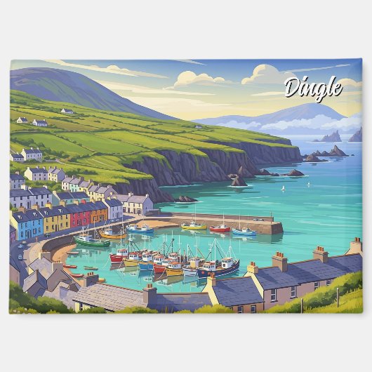  Dingle Ireland Travel Magneet (Voorkant)