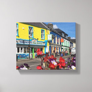 Dingle Ireland Wrapped Canvas Afdruk