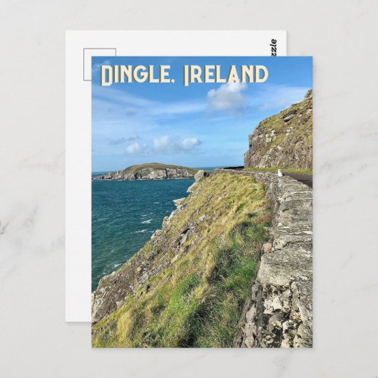 Dingle Ocean Uitzicht Briefkaart (Voorkant / Achterkant)