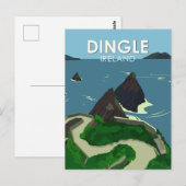 Dingle Peninsula Ireland Travel  Briefkaart (Voorkant / Achterkant)