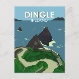 Dingle Peninsula Ireland Travel  Briefkaart