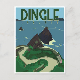 Dingle Peninsula Ireland Travel  Briefkaart