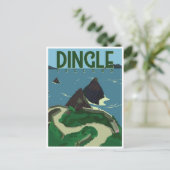Dingle Peninsula Ireland Travel Briefkaart (Staand voorkant)