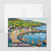 Dingle Schiereiland Ierland Briefkaart (Voorkant / Achterkant)