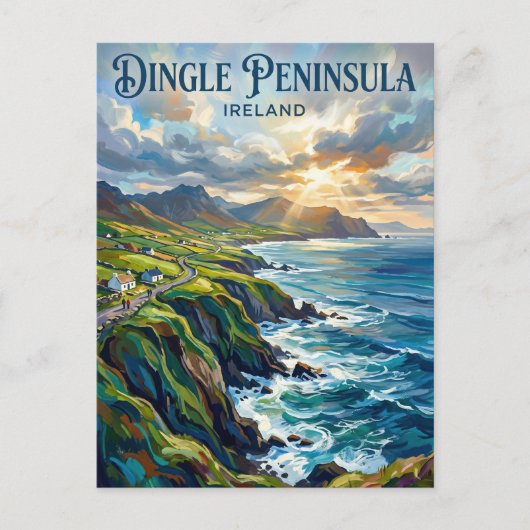 Dingle-schiereiland Ierland Briefkaart (Voorkant)