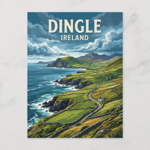 Dingle-schiereiland Ierland Briefkaart