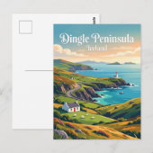 Dingle-schiereiland Ierland Briefkaart (Voorkant / Achterkant)