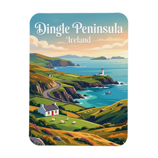 Dingle-schiereiland Ierland Magneet (Verticaal)