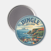 Dingle-schiereiland Ierland Magneet (Voorkant / Achterkant)