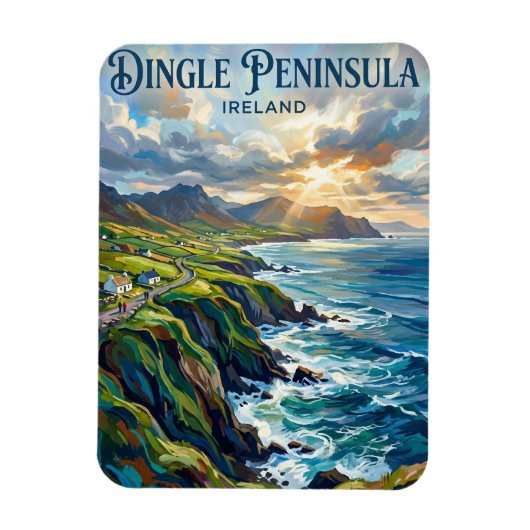 Dingle-schiereiland Ierland Magneet (Verticaal)