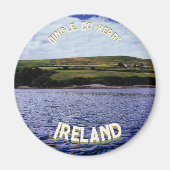 Dingle schiereiland ronde magneet (Voorkant)