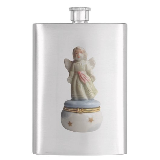 Dingle Store Pill box Angel op een fles Flacon (Voorkant)