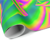 Dinglebes Psychedelic Fused Glass Cadeaupapier (Rol Hoek)