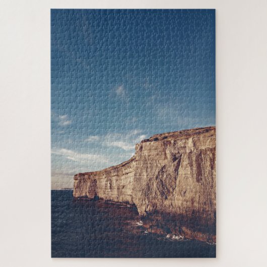 Dingli Cliffs Malta Aerial Seascape Legpuzzel (Verticaal)