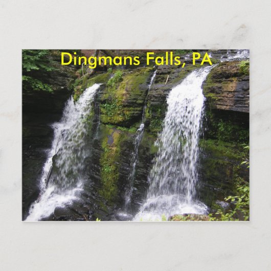 Dingmans-Herfsten, PA-Briefkaart Briefkaart (Voorkant)