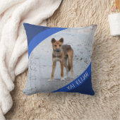 Dingo Australia Wild Dog Custom Blue Boys Kussen (Deken)