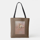 Dingo canvas tas (Achterkant)