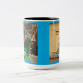 Dingo Dizmal Portland clown Tweekleurige Koffiemok (Center)