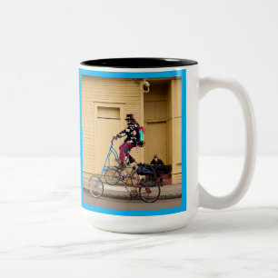 Dingo Dizmal Portland clown Tweekleurige Koffiemok