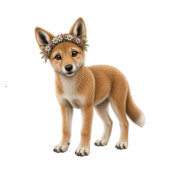 Dingo Een Klein Stukje Australië Golf Handdoek