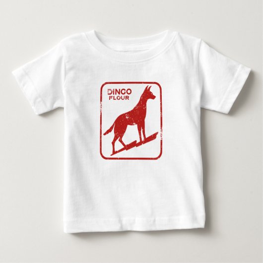 Dingo Flour Baby T-Shirt (Voorkant)