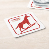 Dingo Flour Kartonnen Onderzetters (Schuin)