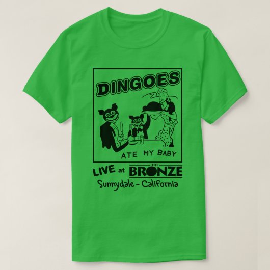 Dingoes Ate My Ba T-shirt (Design voorkant)