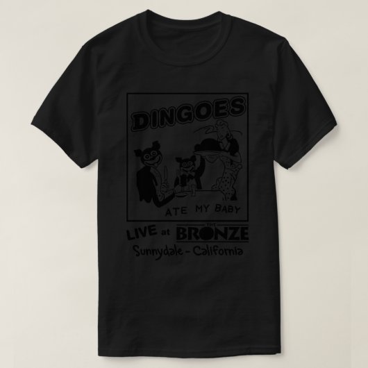 Dingoes Ate My Baby T-shirt (Design voorkant)