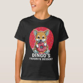 Dingo's favoriete dessert t-shirt (Voorkant)